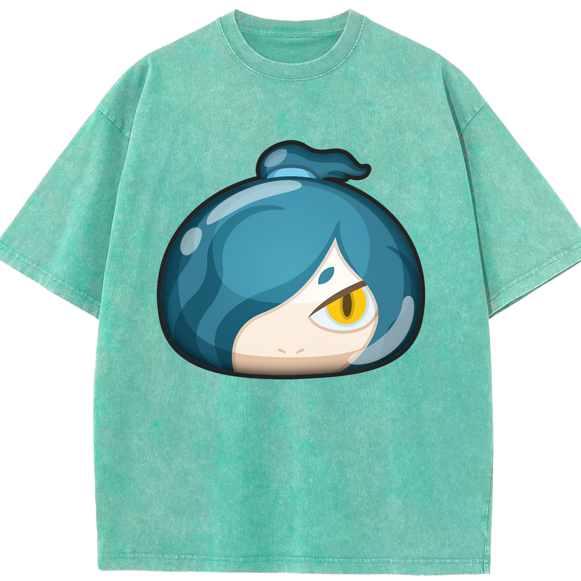（画像用） 妖怪ウォッチ Yo-kai Watch 綿100% ヴィンテージ風 半袖Tシャツ（フロントプリント）